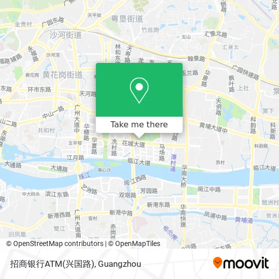 招商银行ATM(兴国路) map
