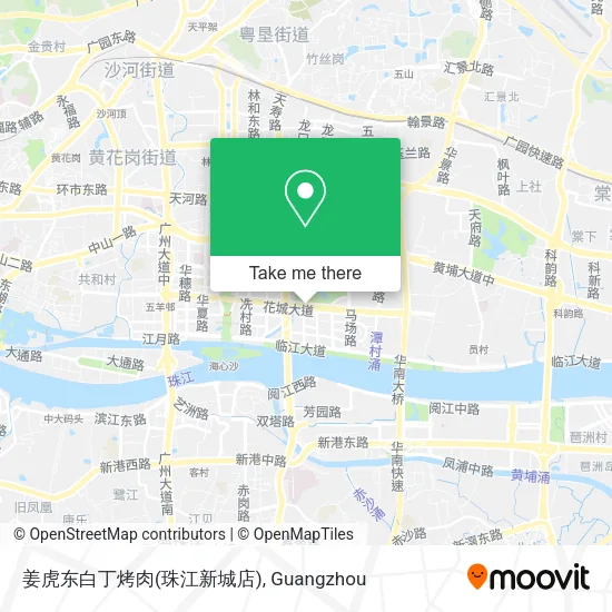 姜虎东白丁烤肉(珠江新城店) map