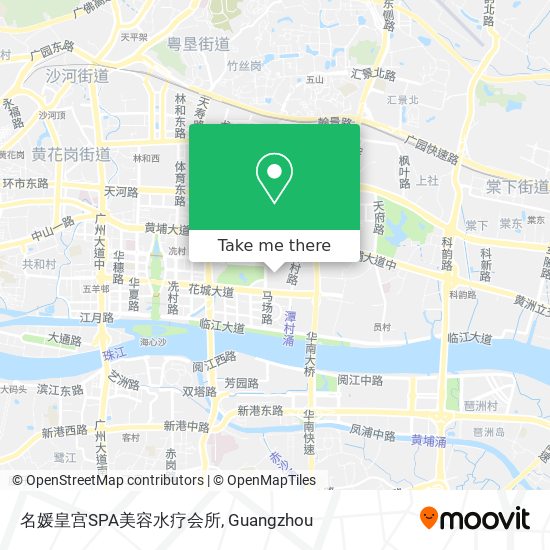 名媛皇宫SPA美容水疗会所 map