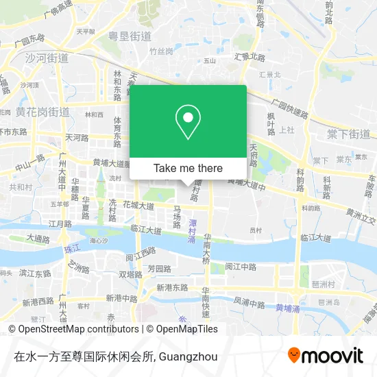 在水一方至尊国际休闲会所 map