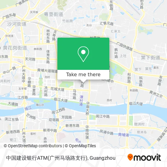 中国建设银行ATM(广州马场路支行) map
