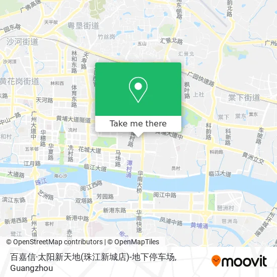 百嘉信·太阳新天地(珠江新城店)-地下停车场 map