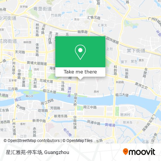 星汇雅苑-停车场 map