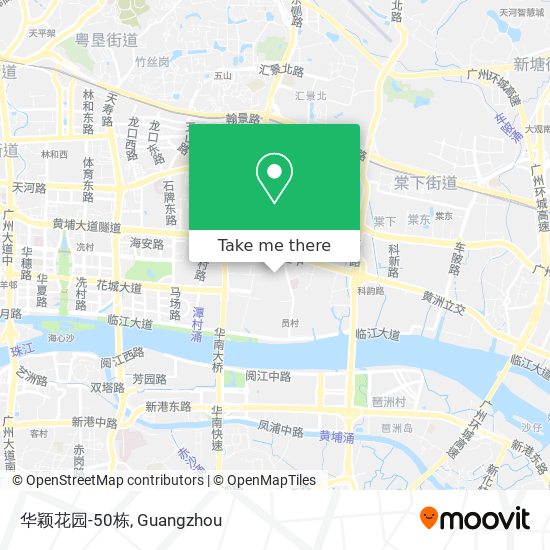 华颖花园-50栋 map