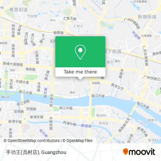 手功王(员村店) map