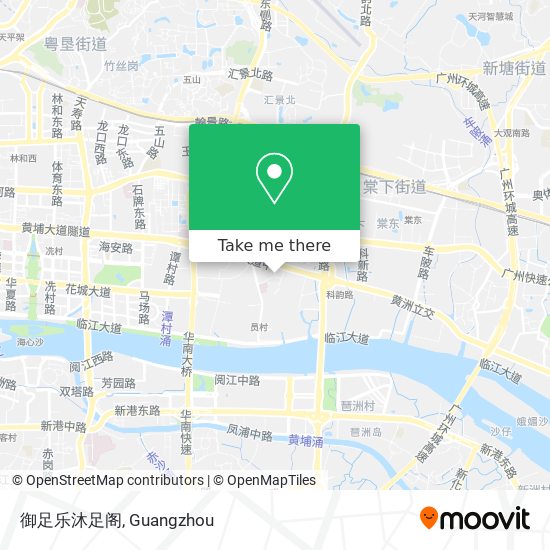 御足乐沐足阁 map
