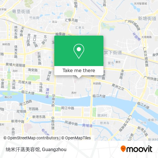 纳米汗蒸美容馆 map