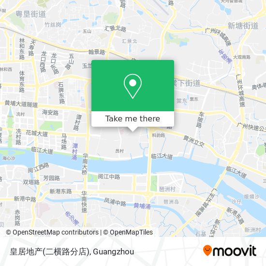 皇居地产(二横路分店) map