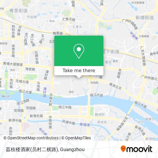 荔枝楼酒家(员村二横路) map