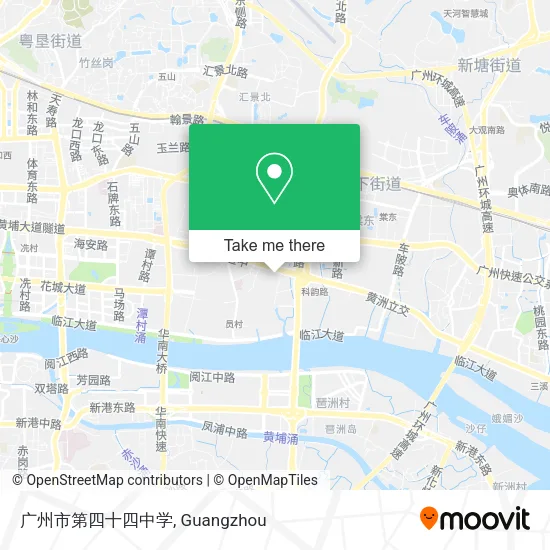 广州市第四十四中学 map