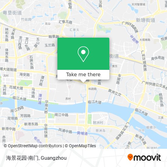 海景花园-南门 map