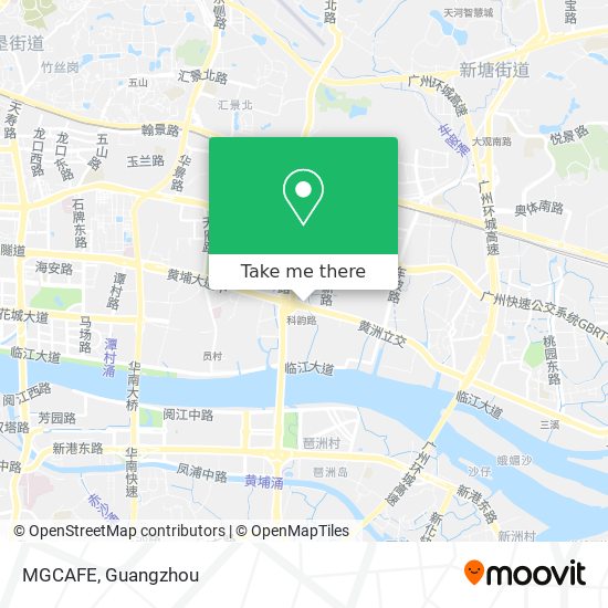 MGCAFE map