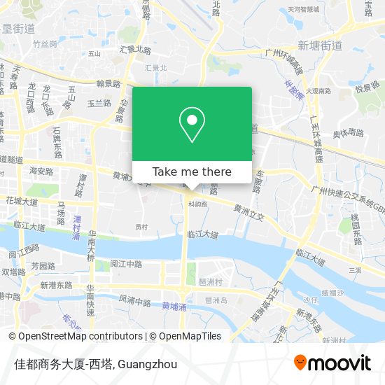 佳都商务大厦-西塔 map