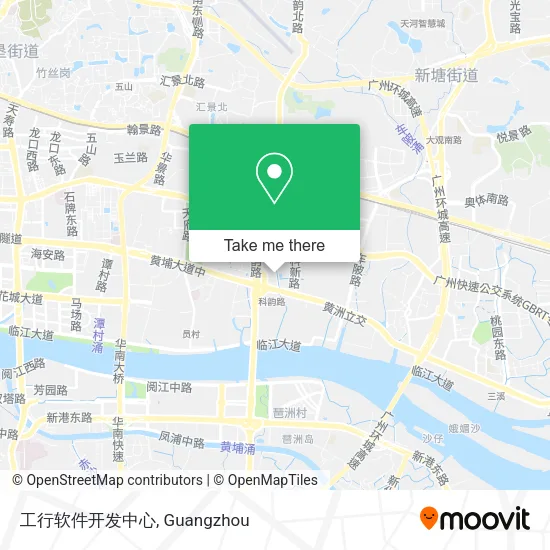 工行软件开发中心 map
