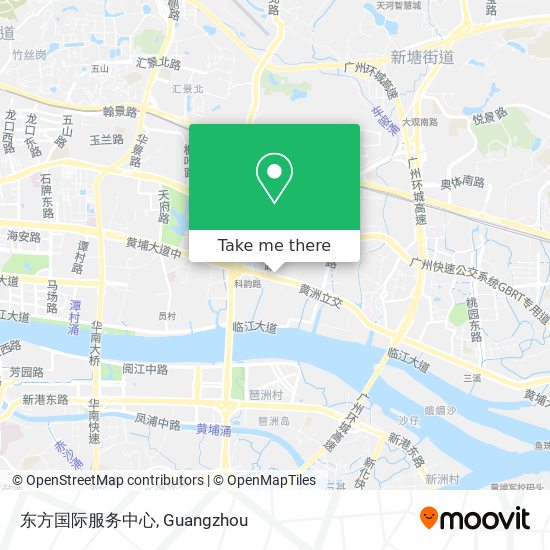 东方国际服务中心 map