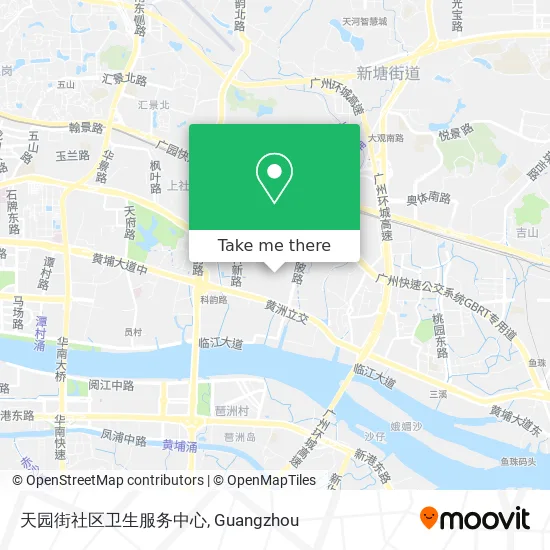 天园街社区卫生服务中心 map
