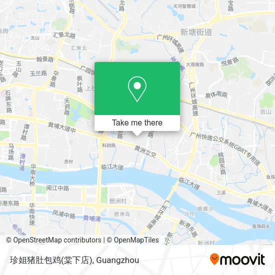 珍姐猪肚包鸡(棠下店) map