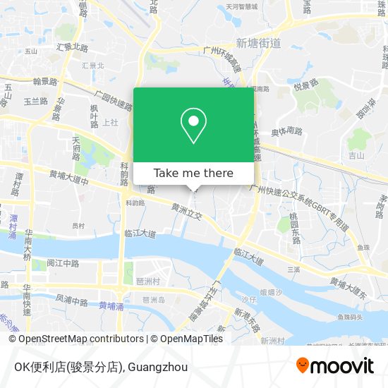 OK便利店(骏景分店) map