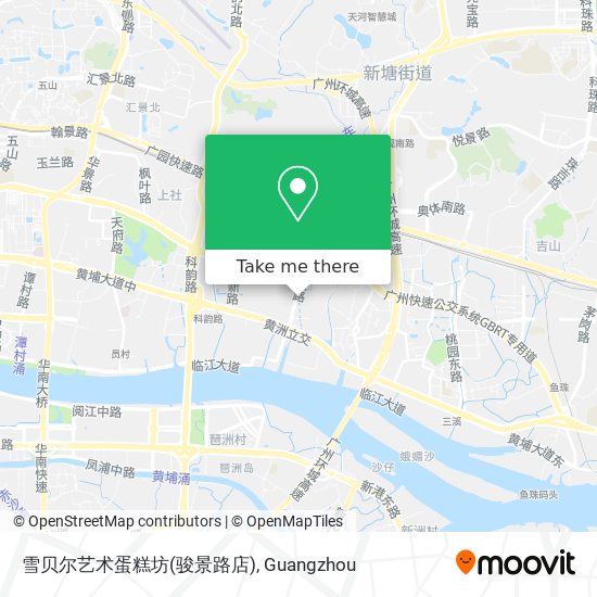 雪贝尔艺术蛋糕坊(骏景路店) map