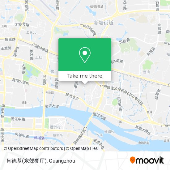 肯德基(东郊餐厅) map