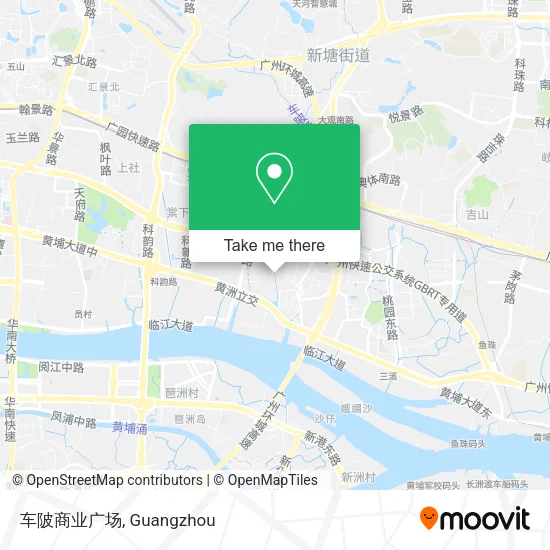 车陂商业广场 map