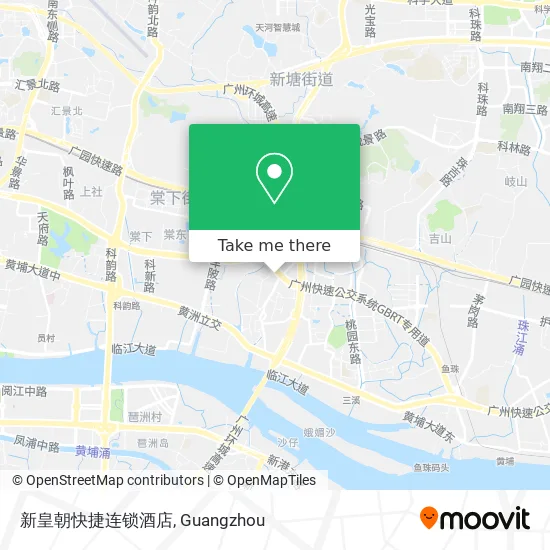新皇朝快捷连锁酒店 map