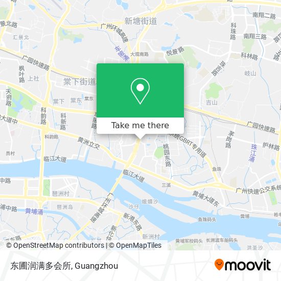 东圃润满多会所 map