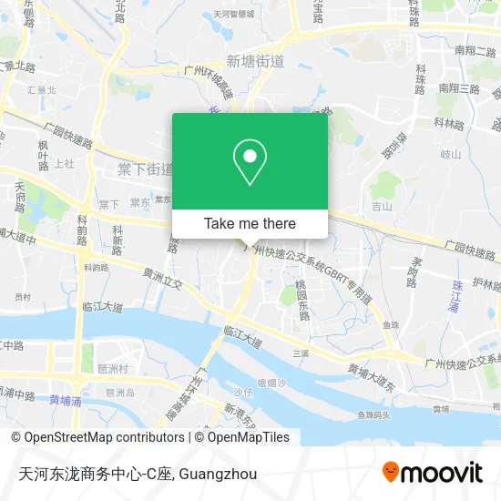 天河东泷商务中心-C座 map