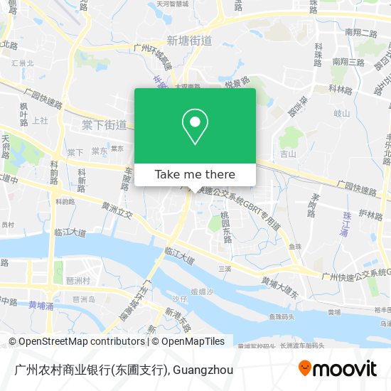 广州农村商业银行(东圃支行) map