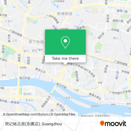 周记铭点居(东圃店) map
