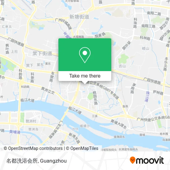 名都洗浴会所 map
