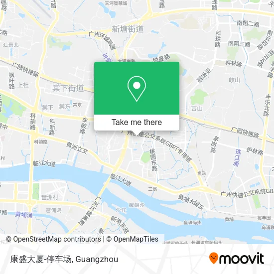 康盛大厦-停车场 map