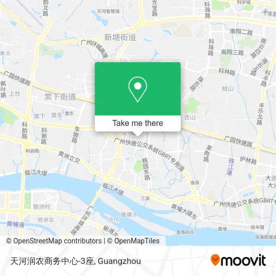 天河润农商务中心-3座 map