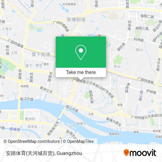 安踏体育(天河城百货) map