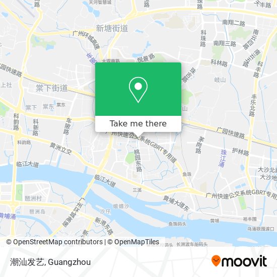 潮汕发艺 map