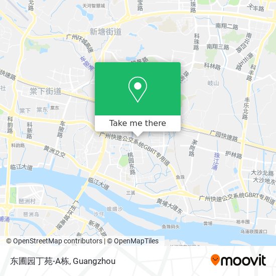 东圃园丁苑-A栋 map