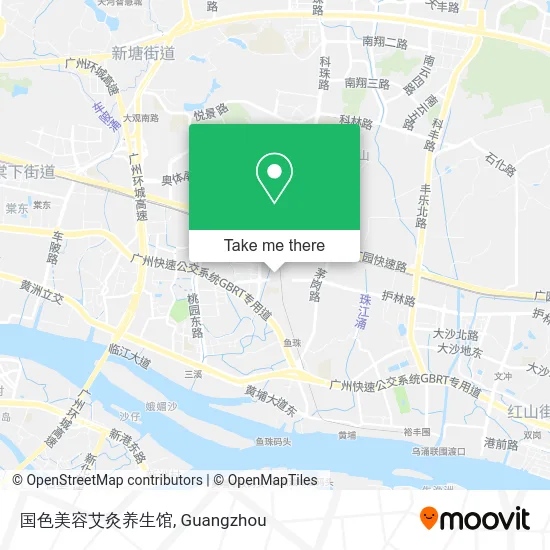 国色美容艾灸养生馆 map