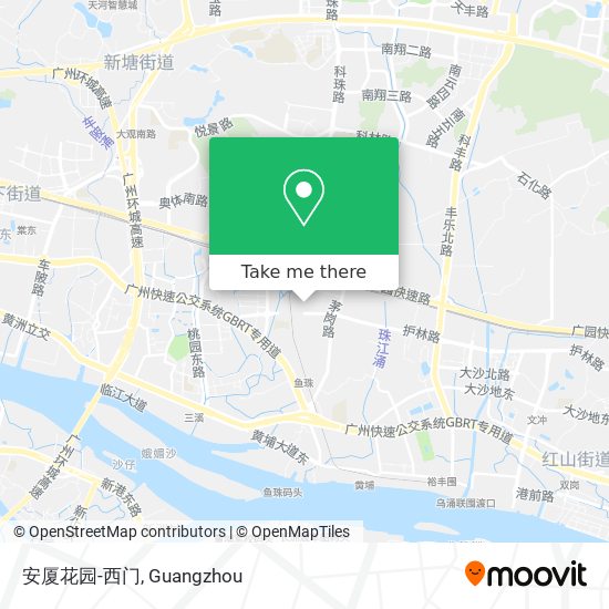 安厦花园-西门 map