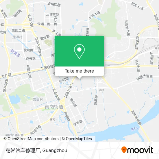 穗湘汽车修理厂 map