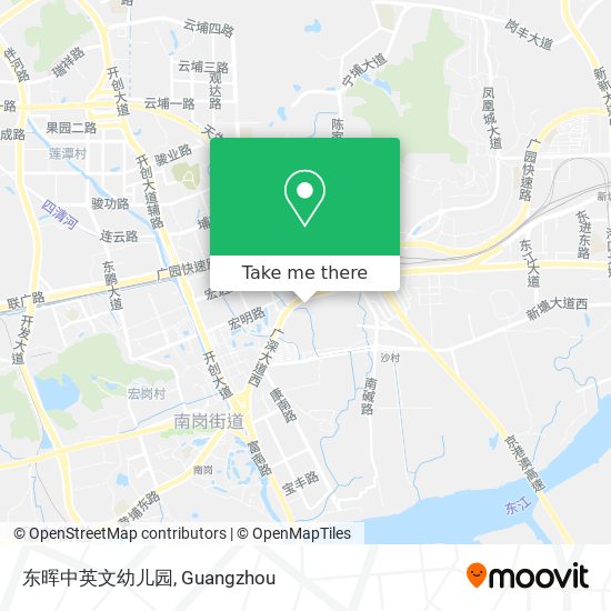 东晖中英文幼儿园 map