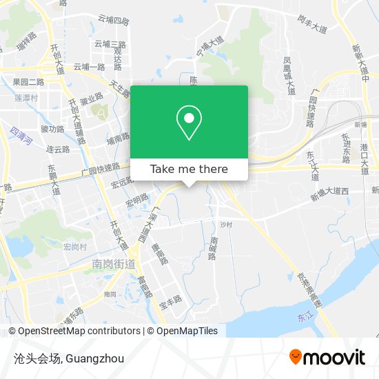 沧头会场 map