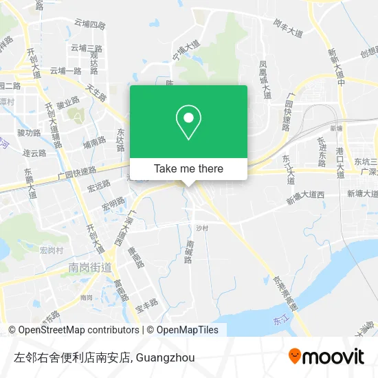 左邻右舍便利店南安店 map
