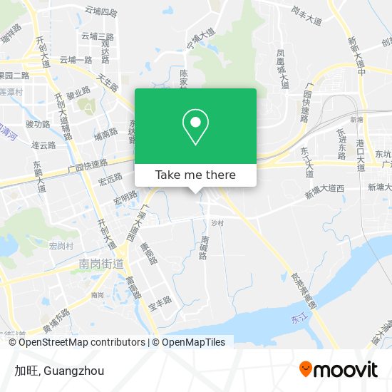 加旺 map