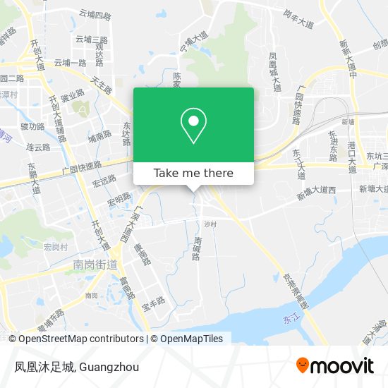 凤凰沐足城 map