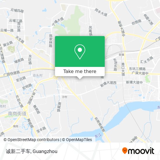 诚新二手车 map