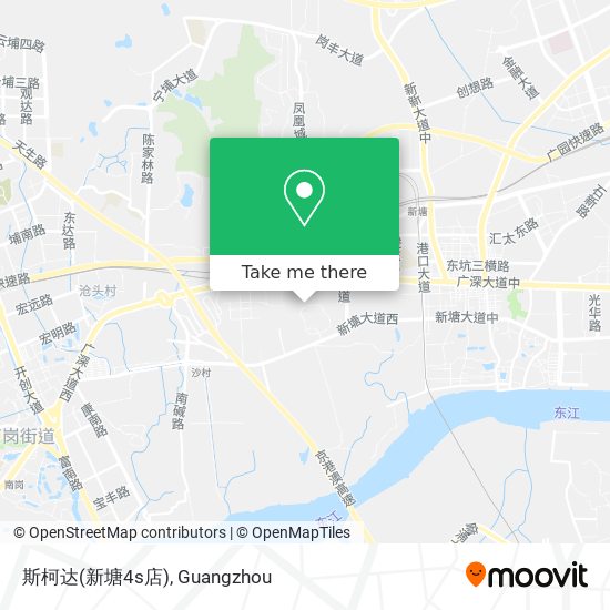 斯柯达(新塘4s店) map