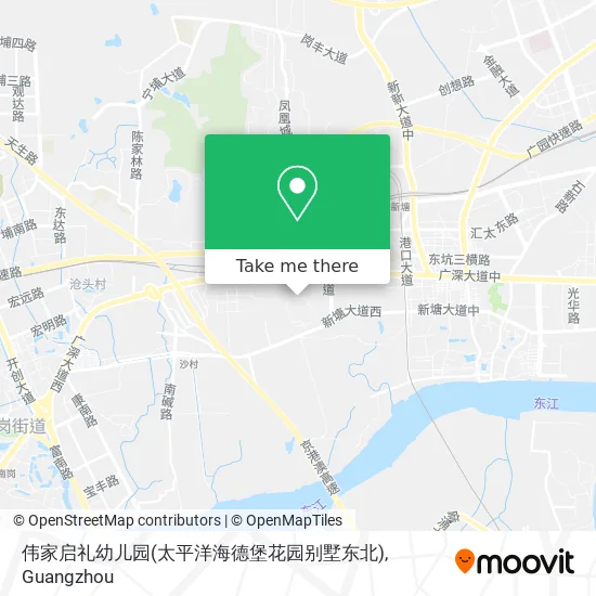 伟家启礼幼儿园(太平洋海德堡花园别墅东北) map