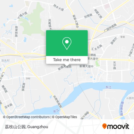 荔枝山公园 map