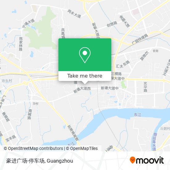 豪进广场-停车场 map