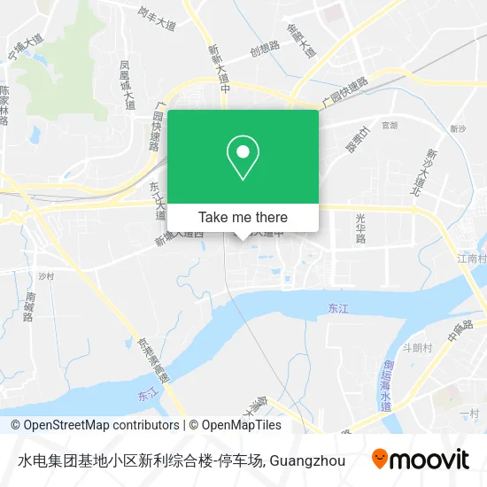 水电集团基地小区新利综合楼-停车场 map